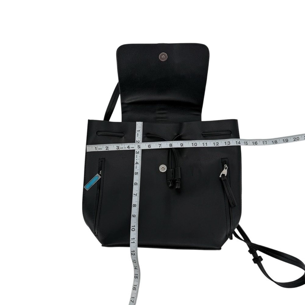 Zara Basic Black Elegant Adjustable Strap Bag Pur… - image 4